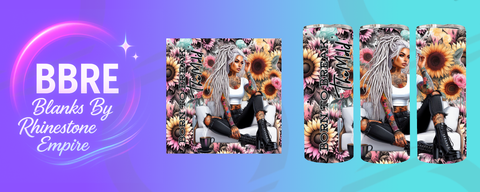 Tattoo Girl 15 OZ Sublimation Print