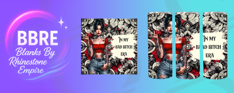 Tattoo Girl 15 OZ Sublimation Print