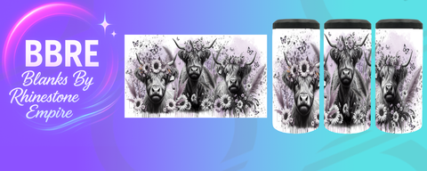 Cow Can Cooler Wrap