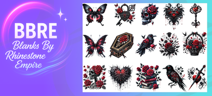 Halloween UV-DTF Element Sheet