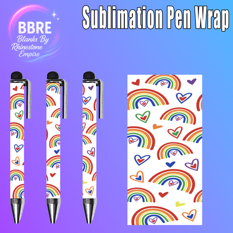 Pattern Sublimation Pen Wrap