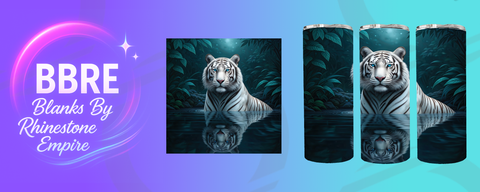 Tiger 15 OZ Sublimation Print