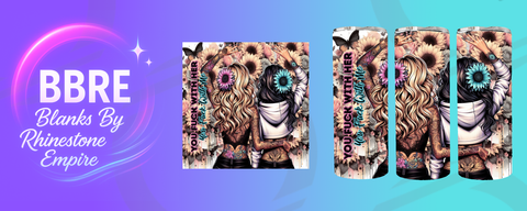 Tattoo Girl 15 OZ Sublimation Print