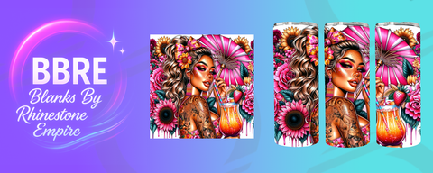 Tattoo Girl 15 OZ Sublimation Print