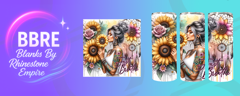 Tattoo Girl 15 OZ Sublimation Print