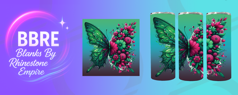 Butterfly 15 OZ Sublimation Print