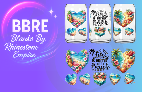 Beach Vibe UV-DTF Transfer