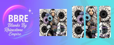 Tattoo Girl 20 OZ Sublimation Print