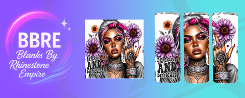 Tattoo Girl 20 OZ Sublimation Print