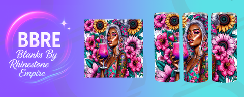 Tattoo Girl 15 OZ Sublimation Print