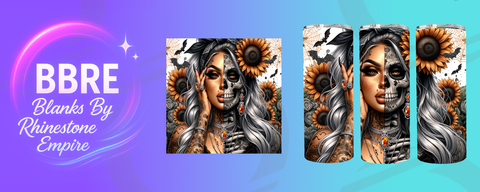 Tattoo Girl 20 OZ Sublimation Print