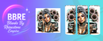 Tattoo Girl 20 OZ Sublimation Print