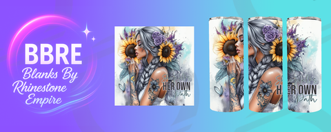 Tattoo Girl 15 OZ Sublimation Print