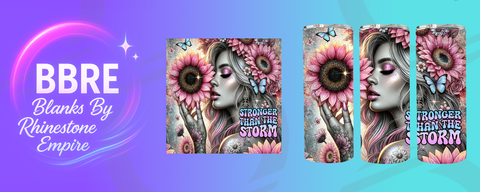 Tattoo Girl 20 OZ Sublimation Print
