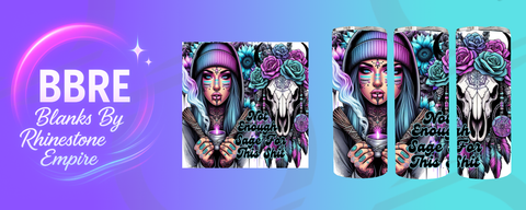 Tattoo Girl 15 OZ Sublimation Print