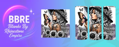 Tattoo Girl 15 OZ Sublimation Print