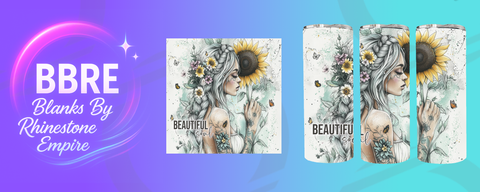 Tattoo Girl 15 OZ Sublimation Print