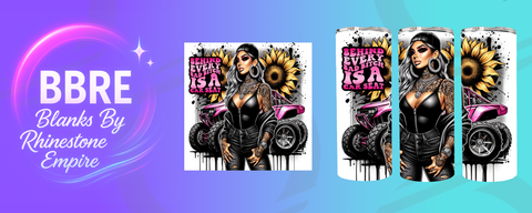 Tattoo Girl 15 OZ Sublimation Print