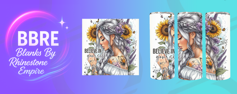 Tattoo Girl 15 OZ Sublimation Print