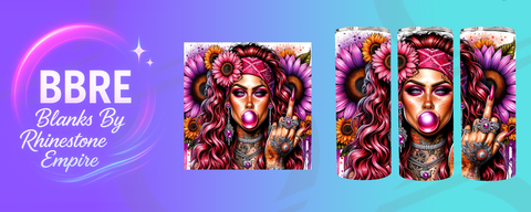 Tattoo Girl 15 OZ Sublimation Print