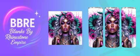 Tattoo Girl 15 OZ Sublimation Print