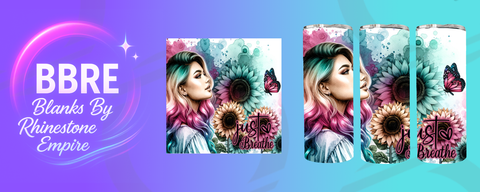Tattoo Girl 20 OZ Sublimation Print