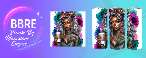 Tattoo Girl 15 OZ Sublimation Print