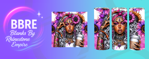 Tattoo Girl 20 OZ Sublimation Print