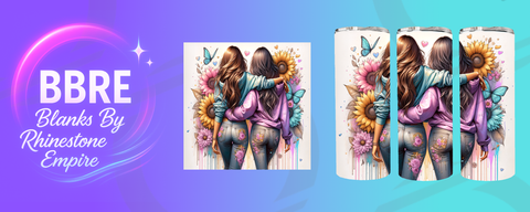 Tattoo Girl 20 OZ Sublimation Print