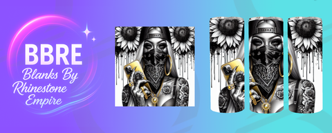 Tattoo Girl 15 OZ Sublimation Print