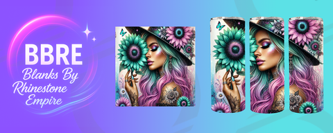 Tattoo Girl 20 OZ Sublimation Print