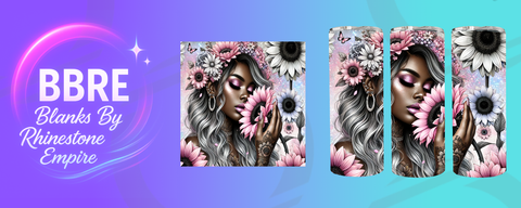 Tattoo Girl 20 OZ Sublimation Print