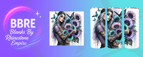 Tattoo Girl 15 OZ Sublimation Print