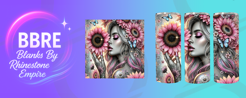 Tattoo Girl 20 OZ Sublimation Print