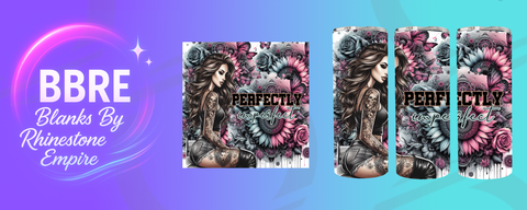 Tattoo Girl 20 OZ Sublimation Print