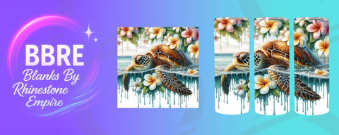 Turtle 20 OZ Sublimation Print