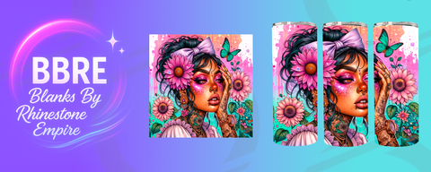 Tattoo Girl 15 OZ Sublimation Print