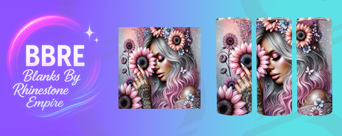 Tattoo Girl 15 OZ Sublimation Print