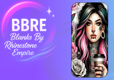 Tattoo Girl Sublimation Phone Wrap