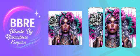 Tattoo Girl 15 OZ Sublimation Print