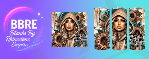Tattoo Girl 15 OZ Sublimation Print