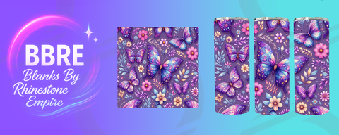 Butterfly 15 OZ Sublimation Print