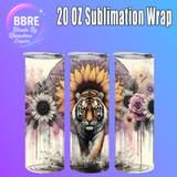 Tiger 20 OZ Sublimation Transfer