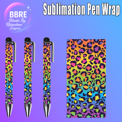 Pattern Sublimation Pen Wrap