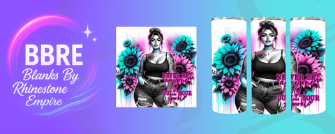 Tattoo Girl 15 OZ Sublimation Print