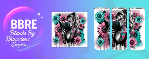 Tattoo Girl 20 OZ Sublimation Print