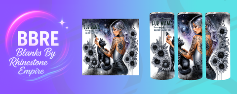 Tattoo Girl 15 OZ Sublimation Print