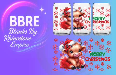 Cute Christmas UV-DTF Transfer