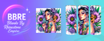 Tattoo Girl 20 OZ Sublimation Print