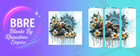 Turtle 20 OZ Sublimation Print